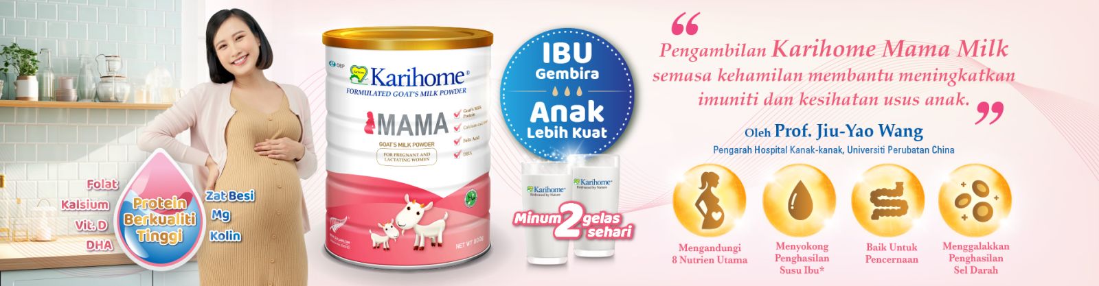 Manfaat minum Karihome Mama Milk