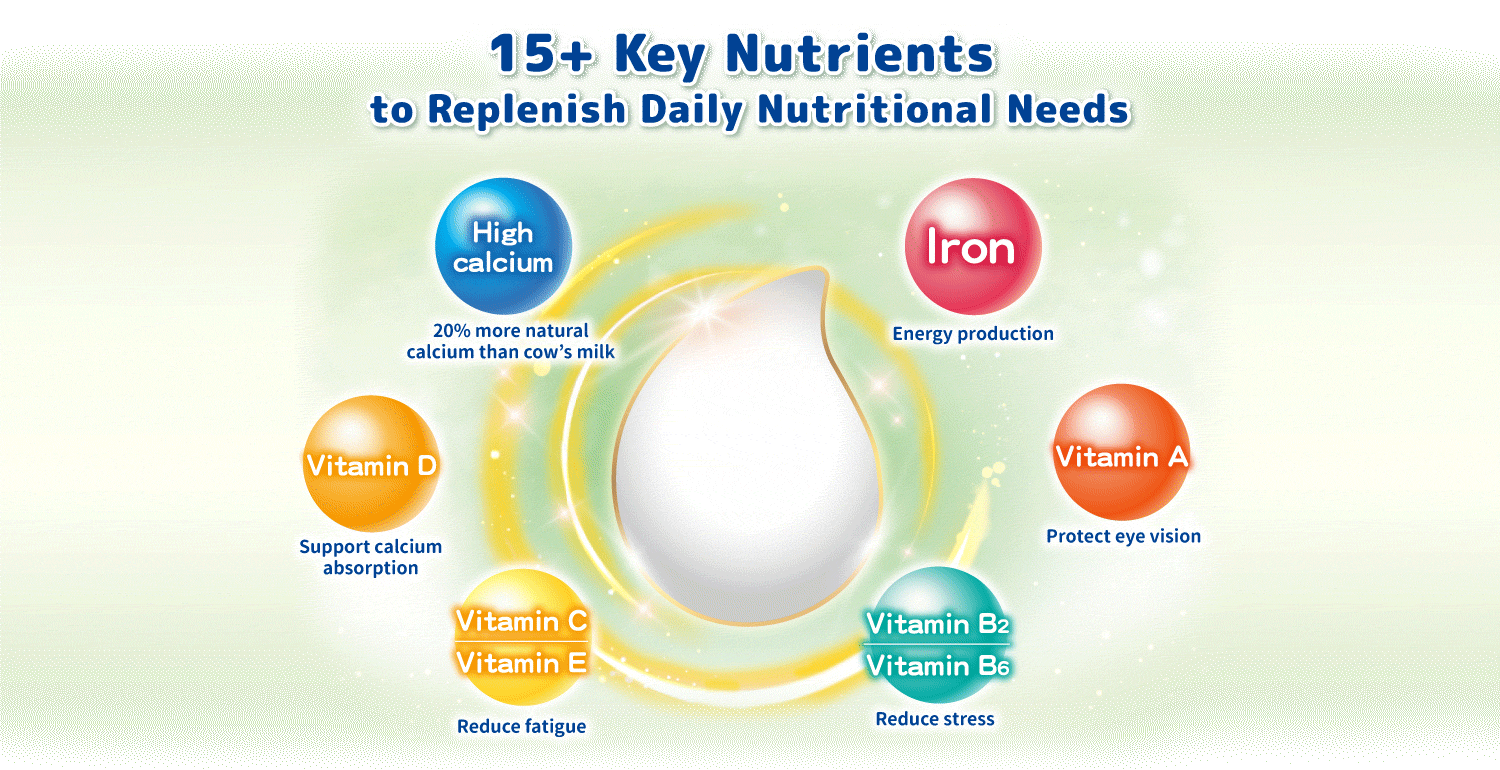 15+ Key Nutrients to Replenish Daily Nutritional Needs